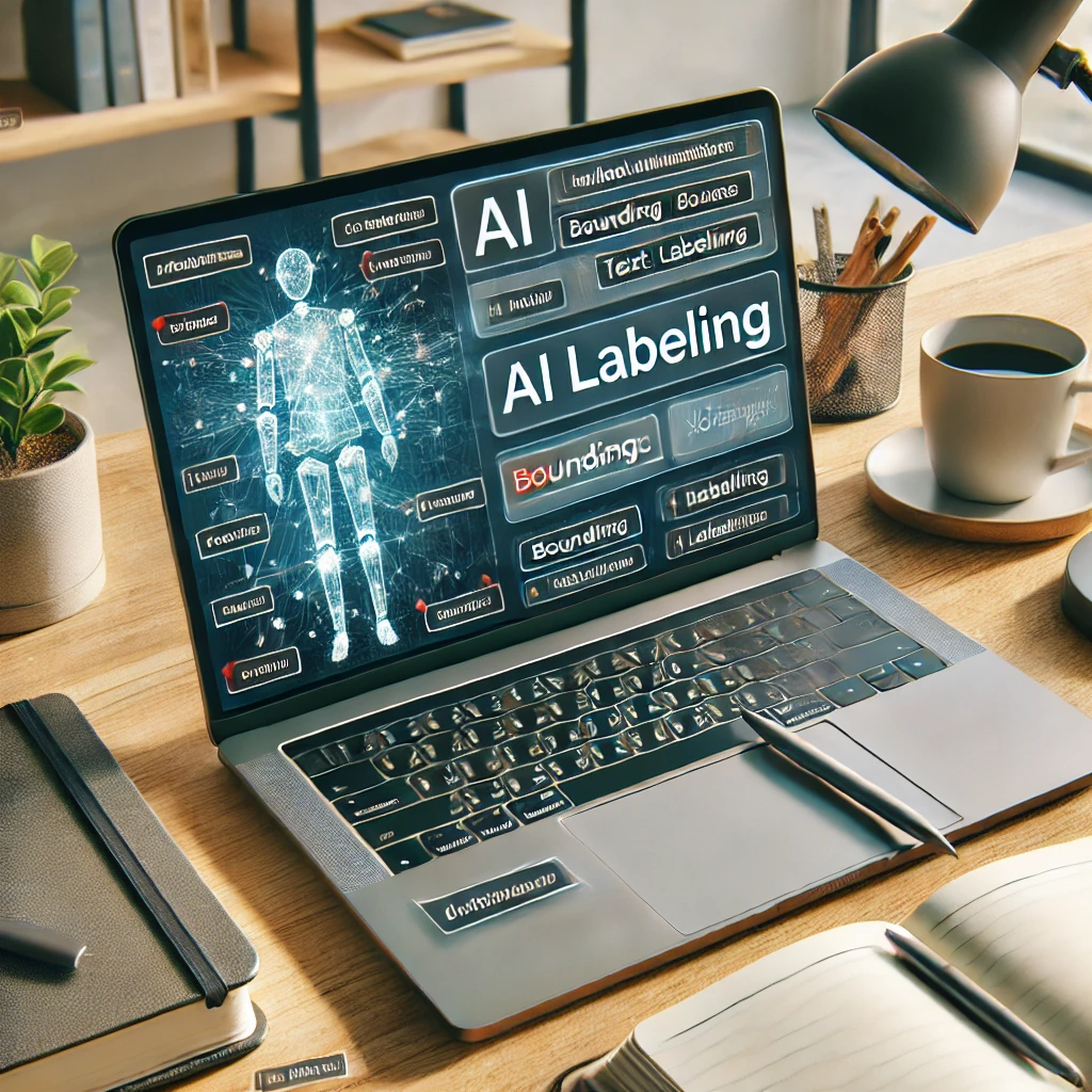 remote online AI label job