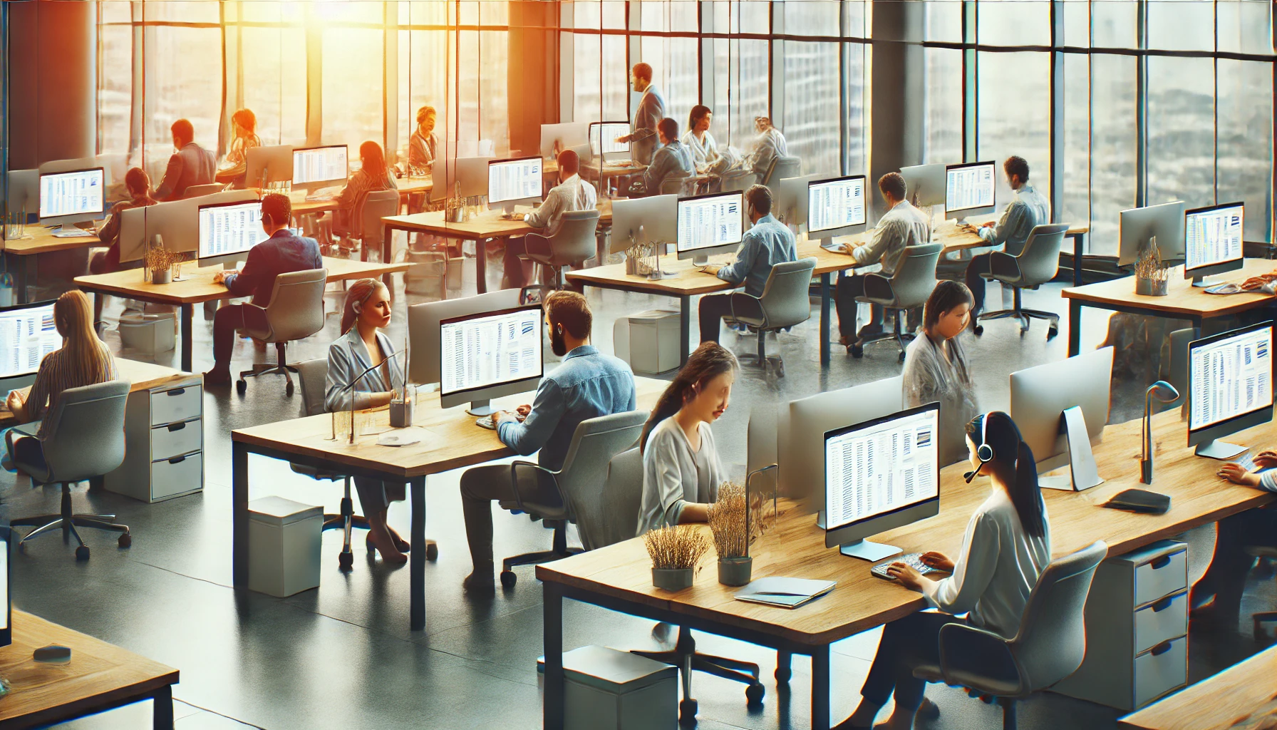 what is non voice process job​